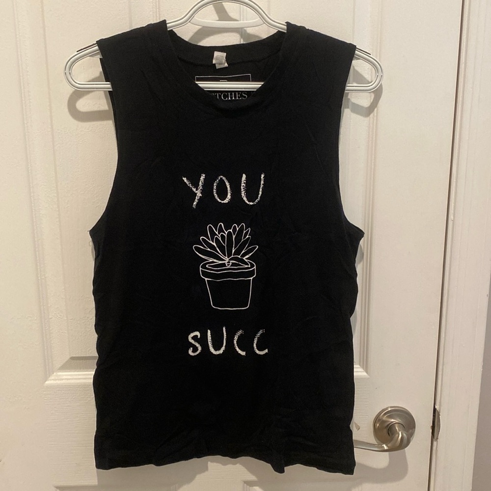 Size Small black tank